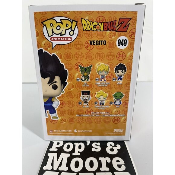 Funko Pop! Dragon Ball Z: Vegito 949 Vinyl Figure Brand New - Picture 4 of 7